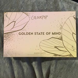 Colourpop golden state of mind eyeshadow palette